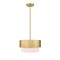Z-Lite Counterpoint Pendant, 1-Light, 12 In.W x 7.25 In.H, Modern Gold/White 495P12-MGLD - alternate 8